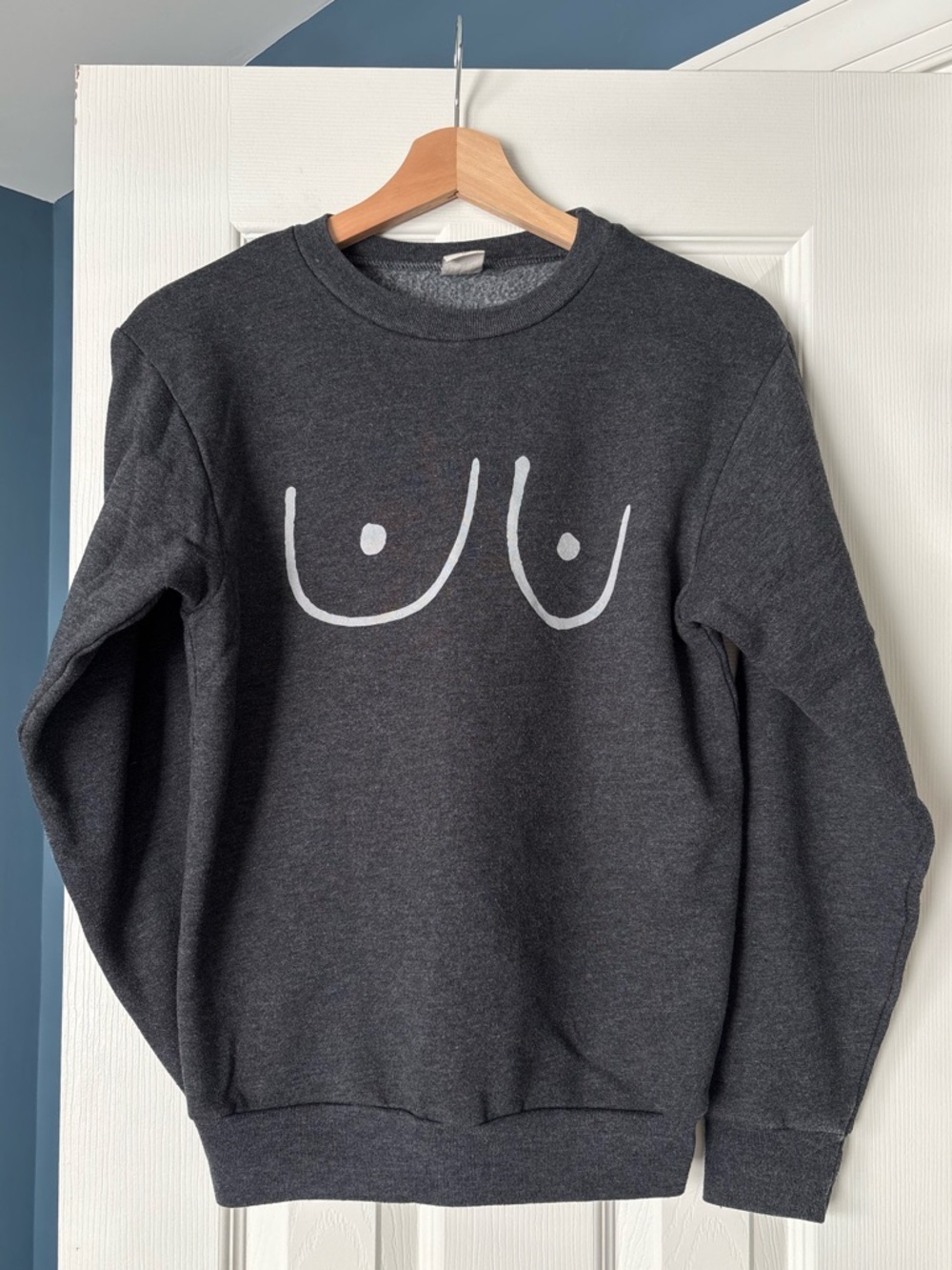Boobies crewneck sweatshirt